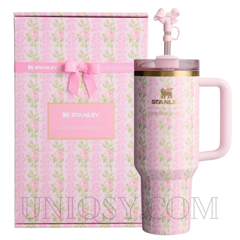 Stanley LSF Everblooming Rosettes 40 OZ Tumbler