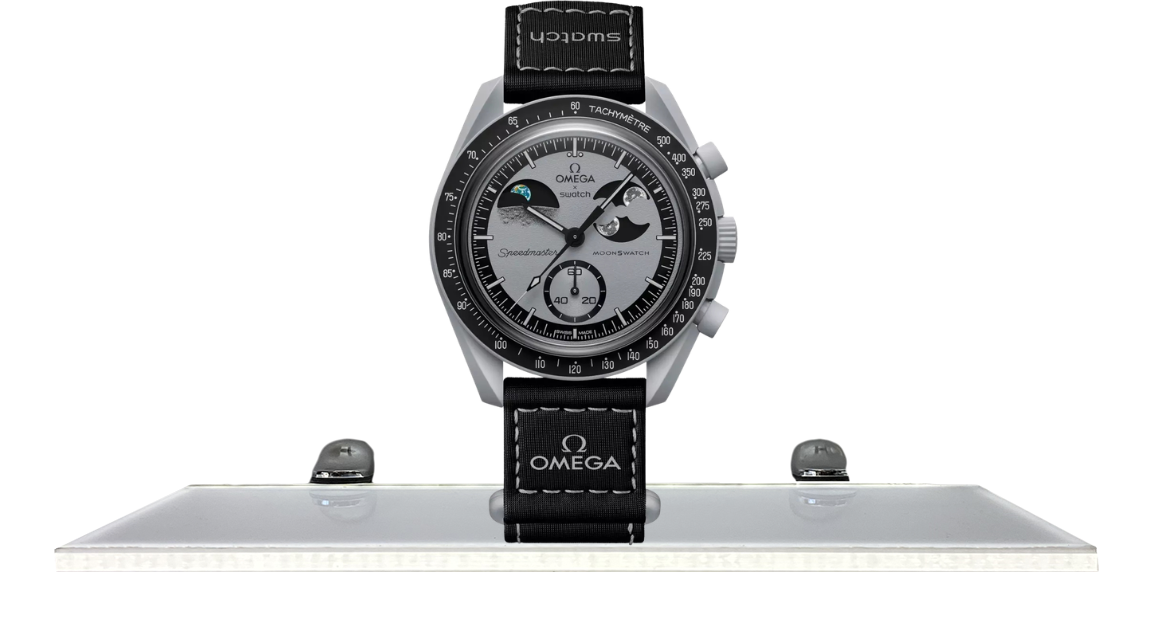 Swatch x Omega Bioceramic Moonswatch Mission to Earthphase